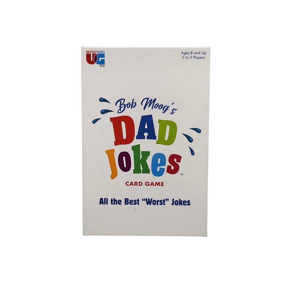 Bob Moogs‎ Dad Jokes Card Game Ages 8+ | 2 to 5 Players University Games